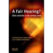 A Fair Hearing? by Shute; Stephen, 9781843920847