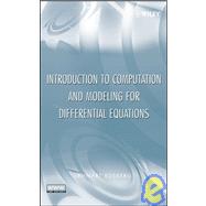 Introduction to Computation and Modeling for Differential Equations by Edsberg, Lennart, 9780470270851