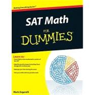 SAT Math For Dummies by Zegarelli, Mark, 9780470620854