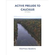 Active Prelude to Calculus by Boelkins, Matthew, 9781085940856