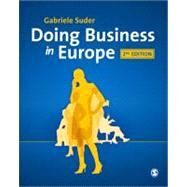 Doing Business in Europe by Gabriele Suder, 9780857020857