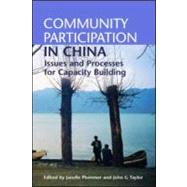 Community Participation in China by Plummer, Janelle; Taylor, John G., 9781844070862