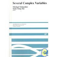 Several Complex Variables by Edited by Michael Schneider , Yum-Tong Siu, 9780521770866