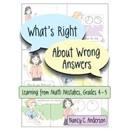 What's Right About Wrong Answers by Anderson, Nancy C., 9781625310866