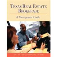 Texas Real Estate Brokerage: A Management Guide by Laurel Mcadams; Joan M Sobeck; John E Cyr, 9781427770868