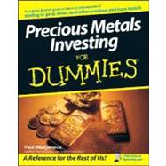 Precious Metals Investing For Dummies by Mladjenovic, Paul, 9780470130872