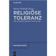 Religise Toleranz by Wallraff, Martin, 9783110370874