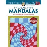 Creative Haven 3-D Modern Mandalas Coloring Book by McVey, Randall, 9780486790879