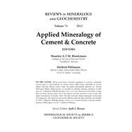 Applied Mineralogy of Cement & Concrete by Broekmans, Maarten A. T. M.; Pllmann, Herbert, 9780939950881