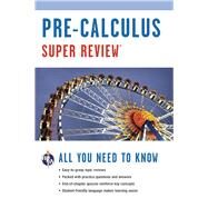 Pre-Calculus by Fogiel, M.; Research and Education Association, 9780878910885