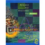 Research and Evaluation for Business by Pelosi, Marilyn K.; Sandifer, Theresa M.; Sekaran, Uma, 9780471390886