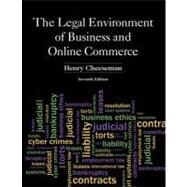 The Legal Environment of Business and Online Commerce by Cheeseman, Henry R., 9780132870887
