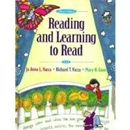 Reading and Learning to Read by Jo Anne L. Vacca; Mary K. Gove; Richard T. Vacca, 9780673990891