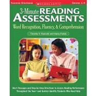 Three-minute Reading Assessments Grades 1-4 by Rasinski, Tim; Padak, Nancy, 9780439650892