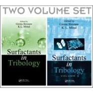 Surfactants in Tribology, 2 Volume Set by Biresaw; Girma, 9781439840900
