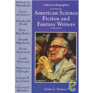 American Science Fiction and Fantasy Writers by Datnow, Claire L., 9780766010901