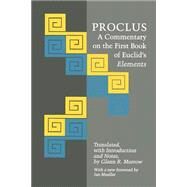 Proclus by Morrow, Glenn R., 9780691020907