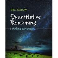 Quantitative Reasoning by Zaslow, Eric, 9781108410908