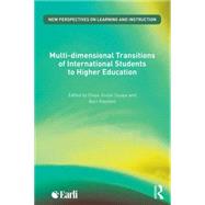 Multi-dimensional Transitions of International Students to Higher Education by Jindal-Snape; Divya, 9781138890909