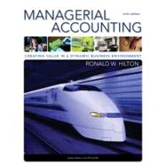Managerial Accounting by Hilton, Ronald, 9780078110917