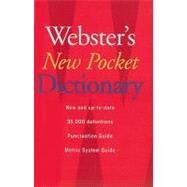 Webster's New Pocket Dictionary Unisource Ed. by Webster's New College Dictionary, Editor, 9780618990917