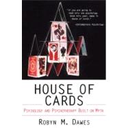 House of Cards by Dawes, Robyn, 9780684830919