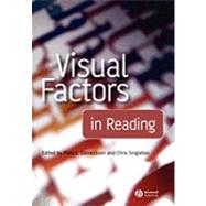 Visual Factors in Reading by Cornelissen, Piers; Singleton, Chris, 9781405160919