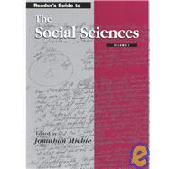 Reader's Guide to the Social Sciences by Michie,Jonathan, 9781579580919
