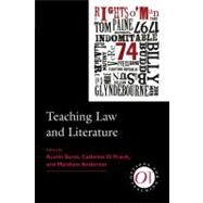 Teaching Law and Literature by Sarat, Austin, 9781603290920