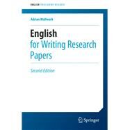 English for Writing Research Papers by Wallwork, Adrian, 9783319260921
