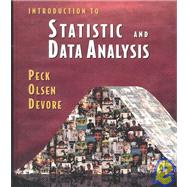 Introduction to Statistics and Data Analysis (with CD-ROM) by Peck, Roxy; Olsen, Chris; Devore, Jay L., 9780534370923