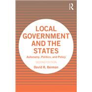 Local Government and the States by Berman, David, 9781138580923