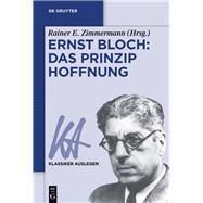 Ernst Bloch by Zimmermann, Rainer E., 9783110370928
