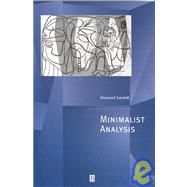 Minimalist Analysis by Lasnik, Howard, 9780631210931