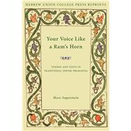 Your Voice Like a Ram's Horn by Saperstein, Marc, 9780878200931