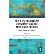 New Perspectives on Community and the Modernist Subject by Lpez, Mara J.; Salvn, Paula Martin; Salas, Gerardo Rodriguez, 9780367890933
