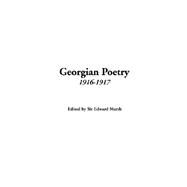 Georgian Poetry 1916-1917 by Marsh, Edward, 9781414280936