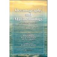 Oceanography and Marine Biology: An Annual Review, Volume 45 by Gibson; R. N., 9781420050936