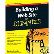 Building a Web Site For Dummies by Crowder, David A., 9780470560938