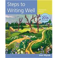 Steps to Writing Well with APA 7e Updates by Wyrick, Jean, 9781337280938
