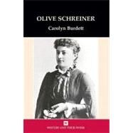 Olive Schreiner by Burdett, Carolyn, 9780746310939