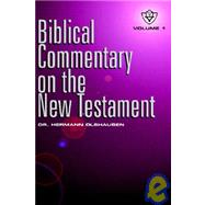 Biblical Commentary on the New Testament by Olshausen, Hermann, 9781584270942
