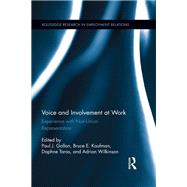 Voice and Involvement at Work: Experience with Non-Union Representation by Gollan; Paul, 9781138340947