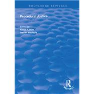 Procedural Justice by Rhl, Klaus F.; Machura, Stefan, 9780367000950