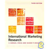 International Marketing Research by Craig, C. Samuel; Douglas, Susan P., 9780470010952