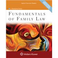 Fundamentals of Family Law by Ehrlich, J. Shoshanna, 9781454850953