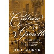 A Culture of Growth by Mokyr, Joel, 9780691180960