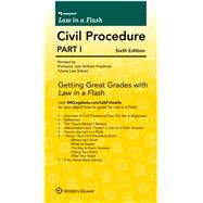 Emanuel Law in a Flash for Civil Procedure I by Friedman, Joel Wm., 9781454840961