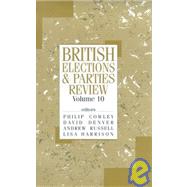 British Elections & Parties Review by Cowley,Philip;Cowley,Philip, 9780714650968