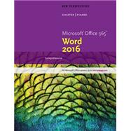 New Perspectives Microsoft Office 365 & Word 2016 Comprehensive by Shaffer, Ann; Pinard, Katherine, 9781305880979